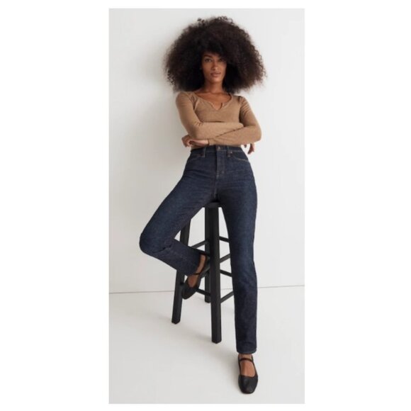 Madewell Denim - Madewell Mid-rise Stovepipe Denim Jean Size 30
